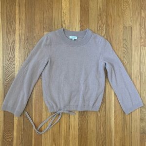 Madewell 100% cashmere cropped sweater